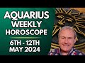 Aquarius Horoscope - Weekly Astrology - from 6th to 12th May 2024