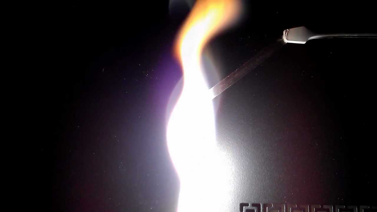 Magnesium Flamme Test
