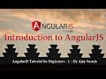 AngularJS Tutorial for Beginners - 1 - Introduction to AngularJS