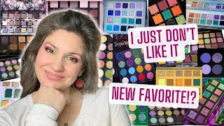 Ranking ALL the Palettes I Tried in 2024 | almost 30 palettes!