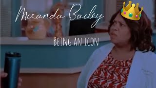 Miranda Bailey being an icon aka the queen of em all