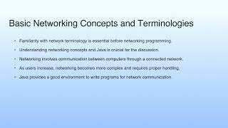 Basic Networking Concepts and Terminologies | Lecture 48: Networking with Java