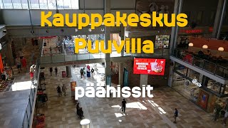 Hissivideo: Kauppakeskus Puuvilla, Pori, päähissit - 2014 KONE MonoSpace