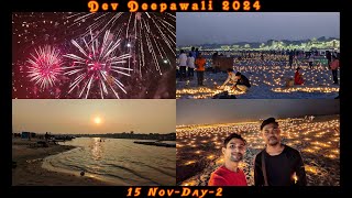 Dev Deepawali 2024 | Day - 2 | Fireworks Show | Deepotsav