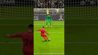 HUGE penalty save from Nick Pope! | FIFA 23 Career Mode Newcastle #shorts