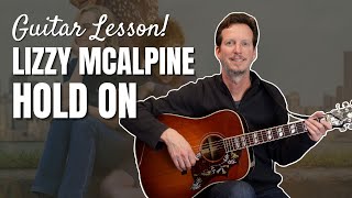 Lizzy McAlpine - Hold On - Guitar Lesson and Tutorial
