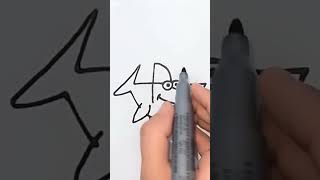 how to draw a shark , shark drawing easy step by step , easy drawing , sea animals drawing ,