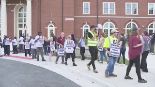 Virginia public service workers speak out after Spanberger plans to veto collective bargaining bill