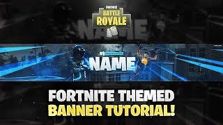 Fortnite Banner Template Free Tutorial Tube10x Net - tutorial how to make a fortnite themed