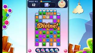 Candy Crush Saga Level 4493 -  NO boosters