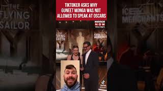 Oscars 2023 | Tiktok User Speaks About How Guneet Monga Was Not Allowed To Give Her Speech | Viral