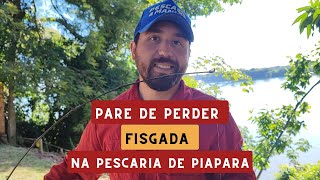 Se você vive perdendo o tempo da fisgada na pescaria de piapara esse vídeo é pra você!!!