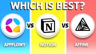 AppFlowy vs Notion vs AFFiNE (2026) - Which One Is BEST?