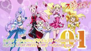 Fresh Precure! 2nd OP\u0026ED Theme Track01