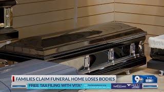Families allege local funeral home lost their loved ones' remains
