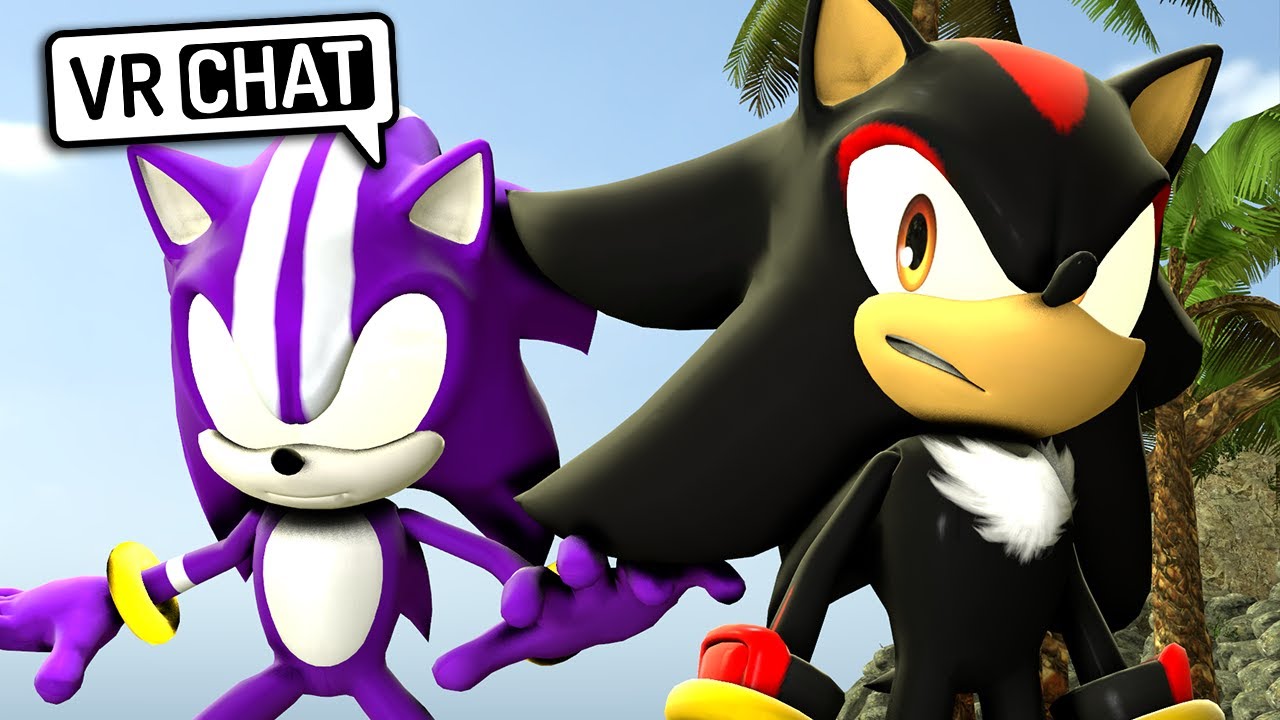 Shadow Meets Darkspine Sonic Vr Chat Youtube
