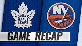 Islanders rout Maple Leafs in Tavares' return
