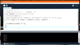 Arrays using Processing