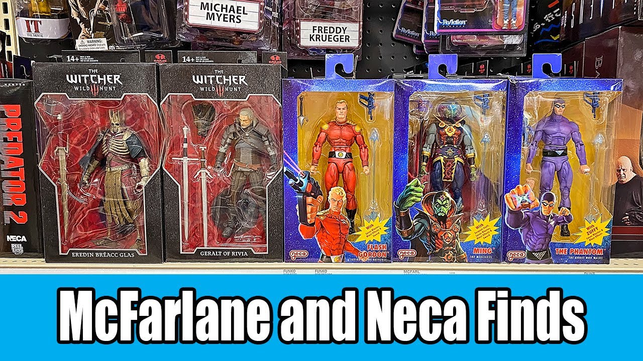 Mcfarlane And Neca Finds Walmart And Target Toy Hunt Youtube