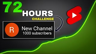 1,000 Subscriber in 72 Hours Is it possible? | ( Shocking Result 😎 )