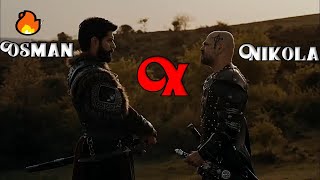 Osman X Nikola ⚔️||Osman bey on Fire 🔥|| 🏹 XT Editz ⚔️ #kurlusosman#atv#trt#ertugrul#viral