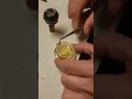 topping a bong with d8 distillate.