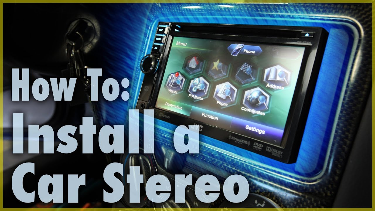 How To Install A Car Stereo (Single & Double DIN) | Car Audio 101 - YouTube