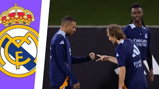 Último ENTRENAMIENTO del REAL MADRID previo a la SEMIFINAL ante el MALLORCA | SUPERCOPA