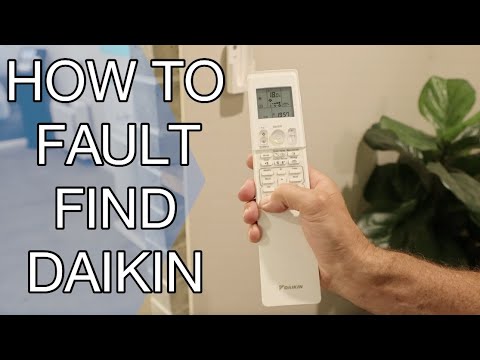 How To Fault Find A Daikin Air Conditioner, Troubleshoot Split System ...