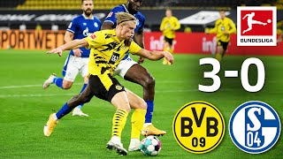 Haaland Scored Again in Derby Win | Borussia Dortmund - FC Schalke 04 | 3-0| Highlights | Matchday 5