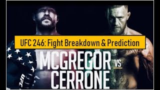Conor Mcgregor vs Donald 'Cowboy' Cerrone