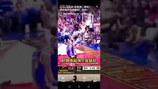 勒布朗詹姆斯的星期二-暴扣 LeBron James dunks on Tuesday