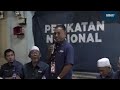 UCAPAN  Coach Haizan  Calon PRK Mahkota Di Ceramah Kolompok PRK Mahkota