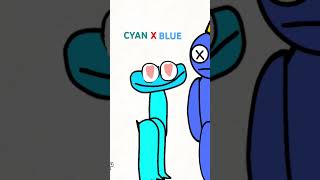 CYAN X BLUE✅ CYAN X YELLOW❌ CYAN X ORANGE❌