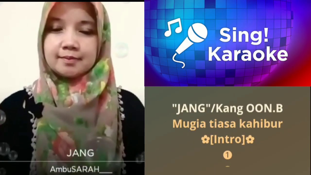 JANG - Oon B Lagu Pop Sunda KARAOKE DUET - YouTube