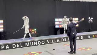 Madrid World Cup 2024 SMS - P128 - Frank Cauchon CAN v Elliott Bibi FRA