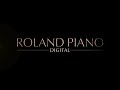 roland digital piano — lid