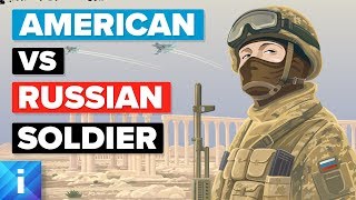 American Soldier (USA) vs Russian Soldier - Army / Military Comparison
