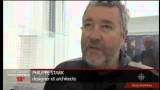 Philippe Starck lance le début des travaux de construction