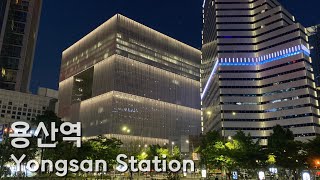 [Seoul] The night of Yongsan, where the lights of the skyscrapers sparkle｜Fourseason 4K