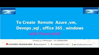 Powershell Full course | Powershell Advanced tools | powershell for(Azure, devops ,Vm,sql windows)