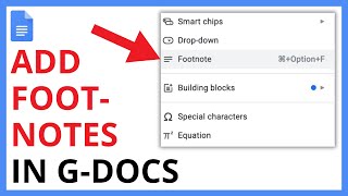 How to Add Footnotes in Google Docs [QUICK GUIDE]