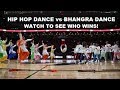 GOD'S PLAN - Hip Hop Dance vs Bhangra @ NBA Toronto Raptors HALF TIME Battle for Nav Bhatia