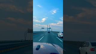 Beautiful Bridge😍Delta BC Canada #canadalife #fun #travel #driving #explore #traffic #beautifulview