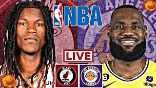 NBA LIVE : LOS ANGELES LAKERS vs MIAIMI HEAT (LIVESCORE)