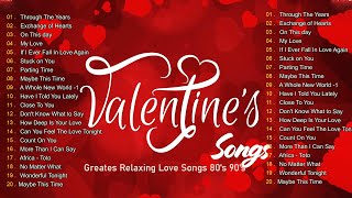 Happy Valentine's Day 2025 - Best Old Love Songs 80's 90's - Best Love Songs About Falling In Love