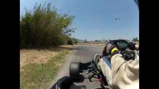 Adams motorsports CRG kart PRD Fireball first run