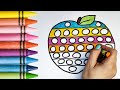 how to draw and coloring with crayons to cook for kids  drawing and coloring to cook for child