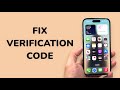 How To Fix Verification Code Not Received?