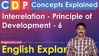 Interrelation Principle of Development CDP Concepts English Explanation